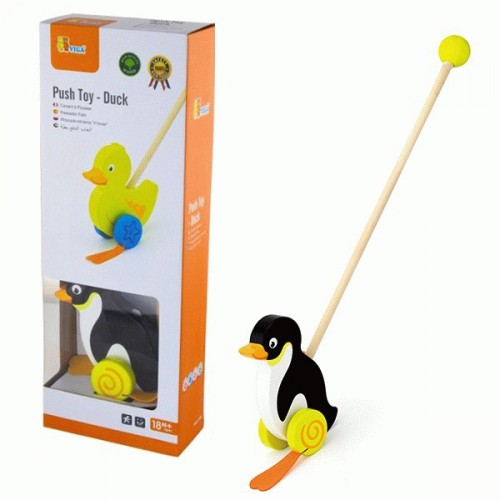 Push Toy Penguin